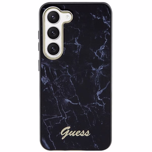 Guess GUHCS23MPCUMAK S23 +S916 чёрный/чёрный жёсткий чехол Marble