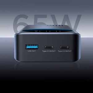Joyroom 30000mAh 65W elektripank digitaalse ekraaniga (JR-PBF05) - must