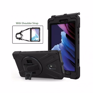 Vastupidav ümbris Grip Samsung Galaxy Tab Active3/Active5 jaoks, must
