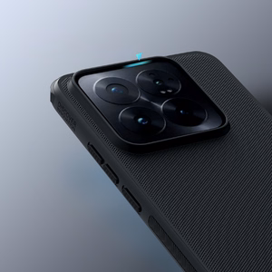 Nillkin Super Frosted Shield Pro reinforced ümbris jaoks Xiaomi 14 Pro - must
