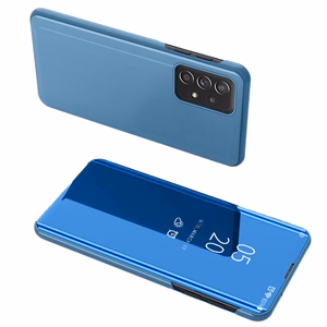 Clear View ümbris flip cover Samsung Galaxy A73 sinine