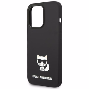 Karl Lagerfeld KLHCP14XSLCTBK iPhone 14 Pro Max 6.7 "hardcase must / must Silicone Choupette Body