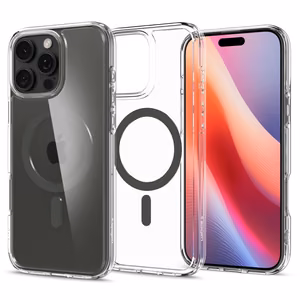 SPIGEN ümbris ULTRA HYBRID MAG compatible with MagSafe jaoks IPHONE 16 Pro graphite