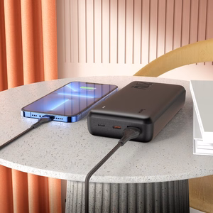 External battery Akupank Hoco J87A Type-C PD 20W+Quick Charge 3.0 20000mAh must