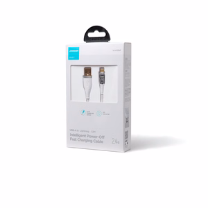 Kaabel to USB-A / Lightning / 2.4A / 1.2m Joyroom S-UL012A3 (valge)