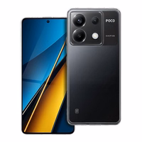 CLEAR Ümbris 2 mm jaoks XIAOMI POCO X6 5G (camera protection) läbipaistev