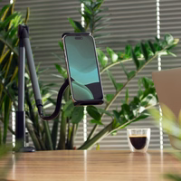 Wozinsky Long Flexible Phone and Tablet Hoidja must (WTHBK5)