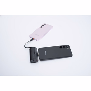 Powerbank Forcell F-Energy Power Plug F5K3 PD 20W 5000 mAh with built-in connector USB C black