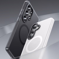 Benks Magnetic Lucid Armor Ümbris (0045) jaoks Samsung Galaxy S25 Plus Ultra valge