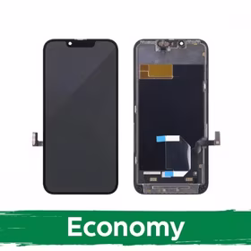 LCD Ekraan Ühildub iPhone 13 Must (Hard OLED / Economy)
