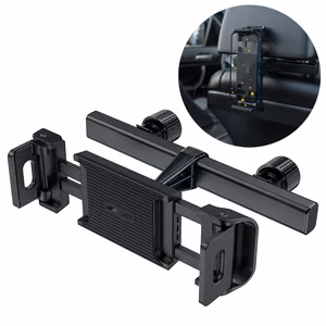 Acefast car headrest hoidja jaoks phone and tablet (135-230mm wide) must (D8 must)
