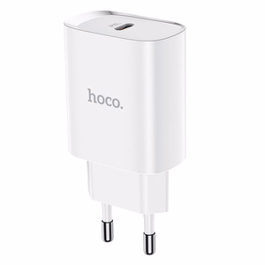 Laadija Hoco N14 20W USB-C valge