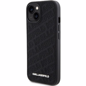 KARL LAGERFELD ümbris jaoks IPHONE 15 KLHCP15SPQKPMK (Quilted Pattern) must