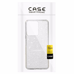 Crystal Glitter Ümbris jaoks Xiaomi Redmi 14C Hõbedane