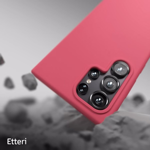 Etteri Silikoon ümbris for Samsung Galaxy S25 Ultra raspberry