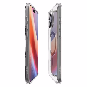 SPIGEN ümbris ULTRA HYBRID MAG compatible with MagSafe jaoks IPHONE 16 Pro Max carbon fiber