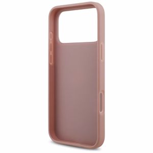 Guess Fixed Glitter Big 4G ümbris iPhone 18 Pro Max / 17 Pro Max jaoks, roosa