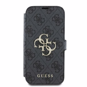 Guess 4G Metal Logo iPhone 16 Ümbris - must