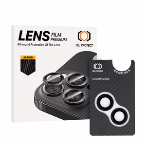 Tempered glass Tel Protect 3D Lens Aramid Series on camera for Iphone 15/15 Plus (lens 2 pieces)