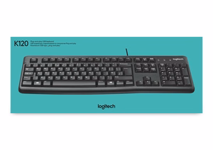 Logitech klaviatuur K120 ettevõtetele