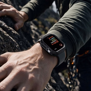 Spigen Rugged Armor  Apple Watch 46 mm ümbris, mattmust