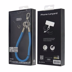 Audi universaalne telefoni rihm 28cm 8mm sinine AU-HSL8-R8/D1-BE