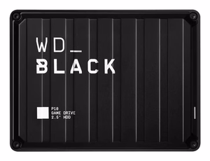 Väline HDD Western Digital P10 Game Drive 2TB USB 3.2 must WDBA2W0020BBK