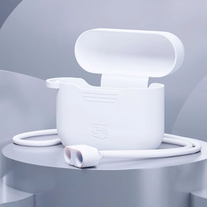 3mk Silicon AirPods Case for AirPods Pro / AirPods Pro 2 - white