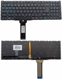 Keyboard ACER: Predator Helios 300 PH315-52, PH315-53, koos backlight, US