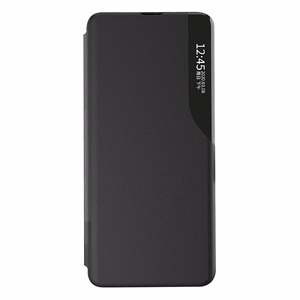 Чехол-книжка Eco Leather View элегантный с функцией подставки Poco M4 Pro 5G чёрный
