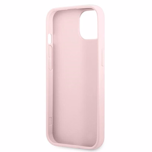 Guess GUHCP13SPSASBPU iPhone 13 mini 5,4 "lilla / lilla Saffiano Hot Stamp & Metal Logo