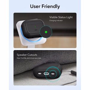 ESR Orbit HaloLock MagSafe ümbris jaoks AirPods Pro 3 - must