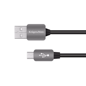 Kruger&Matz USB-pistikust micro-USB-pistikusse kaabel, 1,8 m