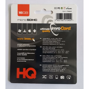IMRO memory card microSD 16GB