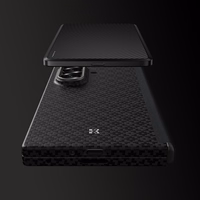 Benks Combo Armor Grid Axis Kevlar jaoks Samsung Galaxy Z Fold 7 - set of back ümbris + front cover + corning glass