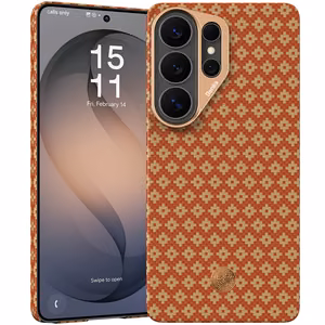 Benks Magnetic Armor Air Armor Grid Kevlar чехол с металлической рамкой 600D (C.K.FL.SA.GD.A050) для Samsung Galaxy S26 Ultra, оранжевый