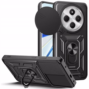 Tech-Protect CamShield Pro Ümbris jaoks Xiaomi Redmi 14C / Poco C75 - must