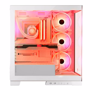 Modecom Volcano SPACE APEX ARGB MIDI Midi Tower valge