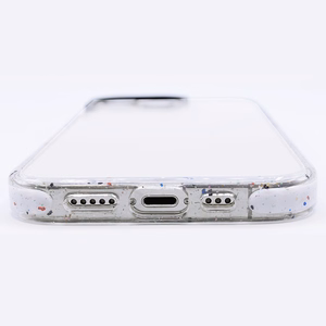 Puro RE-COVER IPC1467RECOVERWHI ümbris seadmele Apple iPhone 14 Plus, läbipaistev mitmevärviliste täppidega