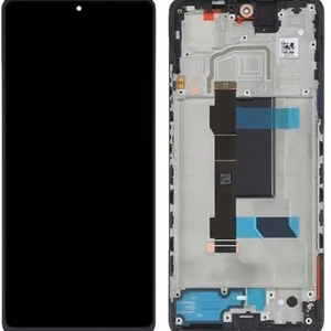 LCD ekraan Xiaomi Redmi Note 12 Pro 5G/Poco X5 Pro 5G puuteekraaniga raamiga Midnight Black originaal (teeninduspackett)