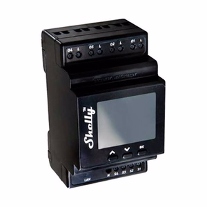 Shelly PRO 4PM 4-channel controller with energy measurement
