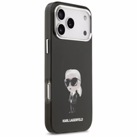 Karl Lagerfeld IML Aquarelle Karl & Logo MagSafe Ümbris jaoks iPhone 17 Pro Max - must