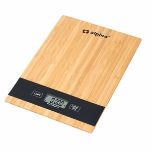 Alpina digitaalne bambusest köögikaal, kuni 5 kg