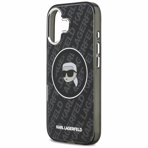 Karl Lagerfeld IML Karl Head Logo MagSafe Ümbris jaoks iPhone 17 - Must