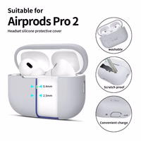 Tech-Protect Silicone Ümbris jaoks Apple AirPods Pro 1 / 2 - Hall