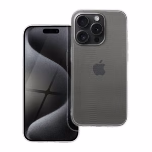 CLEAR Ümbris 2 mm jaoks IPHONE 15 Pro läbipaistev
