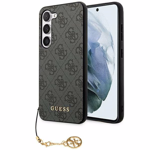 Guess 4G Charms Collection ümbris jaoks Samsung Galaxy A35 - must
