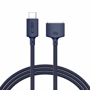 Tech-Protect MMC01 Ultraboost USB-C / USB-C MagSafe 3 140W 200cm kaabel MacBook - tumesinine