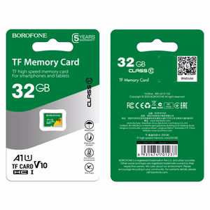 Borofone Memory card MicroSD 256GB SDXC U3 Class10 100MB/s (damaged packaging)