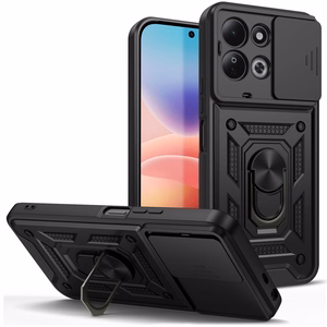 Tech-Protect CamShield Pro ümbris Xiaomi Redmi 17 4G / 5G jaoks, must
